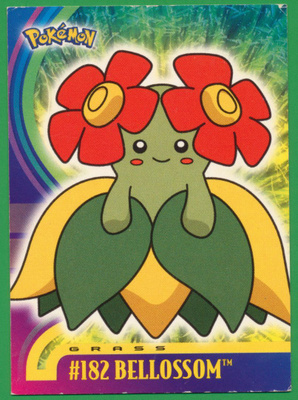Pokémon 2001 Topps Bellossom