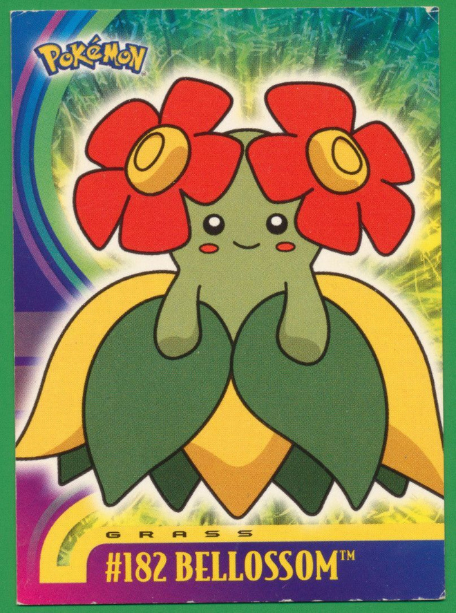Pokémon 2001 Topps Bellossom