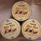 Fazer Kiss-Kiss peltipurkki peltirasia - pikkukuva 1