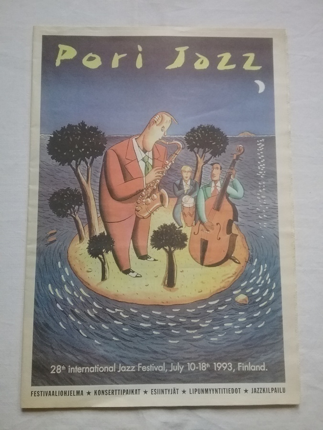 Pori Jazz 1993 tabloidi