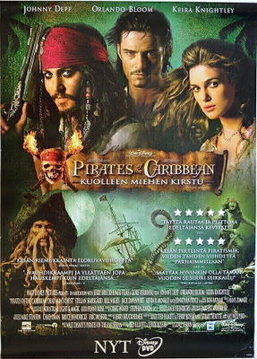Elokuvajuliste: Pirates of the Caribbean: Kuolleen miehen ki