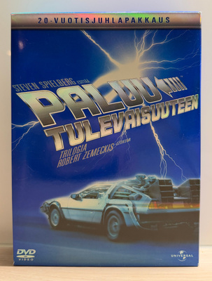 Paluu tulevaisuuteen Trilogia (4DVD) 20-vuotisjuhlapakkaus