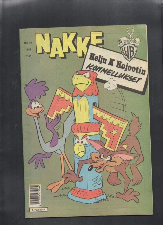 NAKKE n:o 18 1989 Kelju K Kojootin kommellukset.