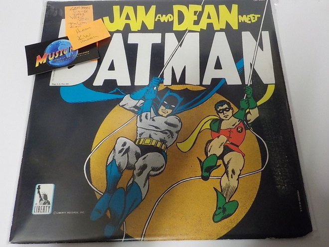 OST - JAN AND DEAN MEET BATMAN VG+/EX- LP (KW)