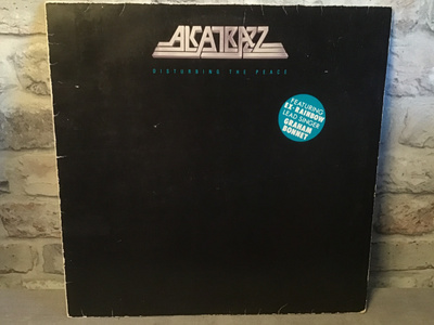 ALCATRAZZ: Disturbing The Peace Lp levy