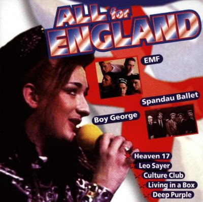 All For England kokoelma-CD