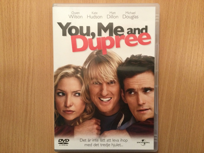 You, Me and Dupree-Sinä, Minä ja Dupree - DVD