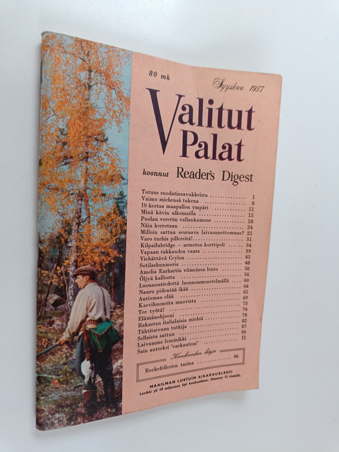Valitut palat syyskuu 1957