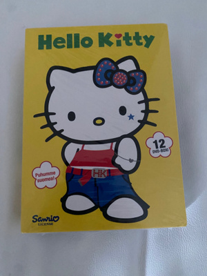 Hello Kitty 12 dvd:n boxi. Uusi. Muoveissa.