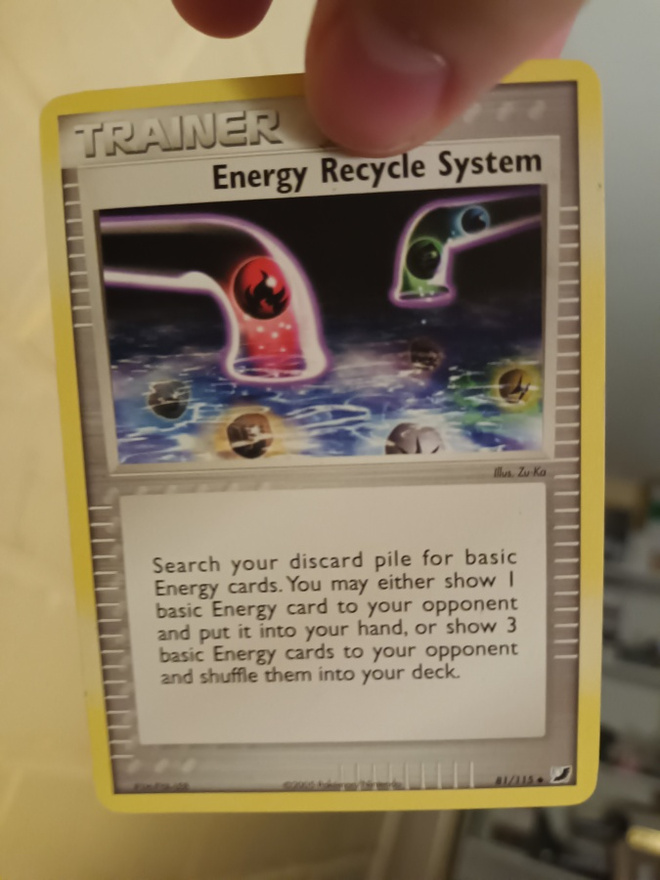 Energy Recycle System (UF 81) EX Unseen Forces card
