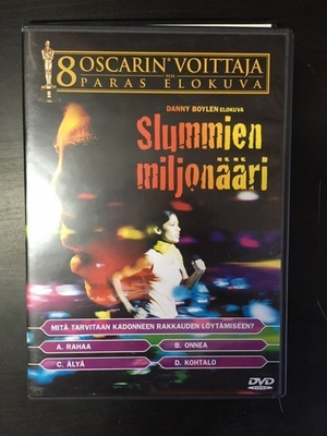 Slummien miljonääri DVD