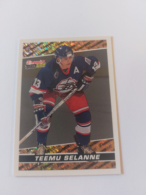 1993-94 Topps Premier Black Gold #1 Teemu Selänne