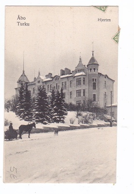 VANHA Postikortti Turku 1906