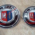 BMW Etu-/takamerkki, Alpina; Eri kokoja (74-82mm) - pikkukuva 2