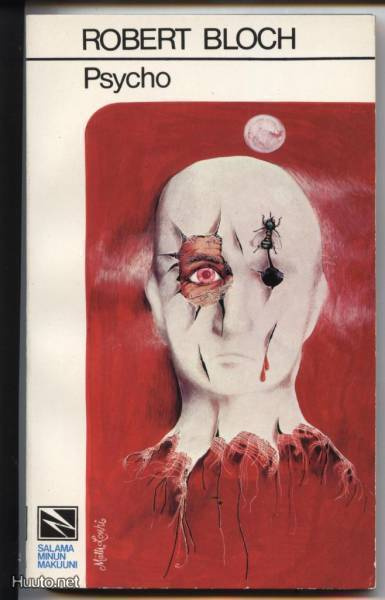 Robert Bloch: Psycho nid.3.p 1971 SALAMA 186 Kuin uusi!!