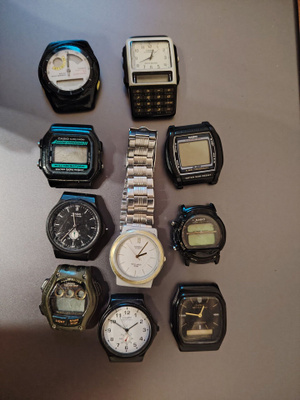 Casio kelloja