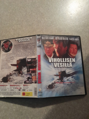 Vihollisen vesillä dvd,rutger hauer