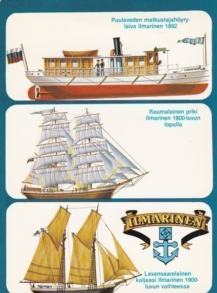 LAIVAKORTTI - KOLME ILMARISTA - 1