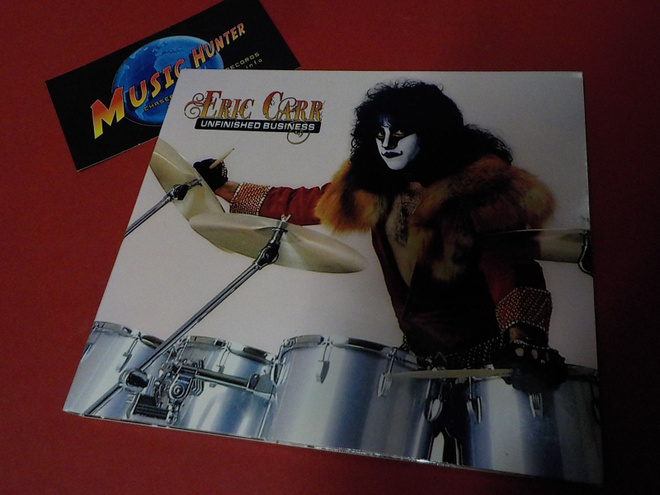 ERIC CARR - UNFINISHED BUSINESS UUSI CD (+)