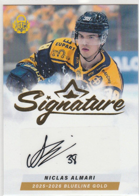 2025/26 Blueline Gold Signature Almari , Lukko / 40