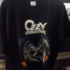 OZZY OSBURNE BLACK RAIN KIERTUE T-PAITA KOKO L - pikkukuva 1