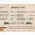 Purkkakuva Hellas AUTOSARJA n:o 17 MORRIS 1100 - pikkukuva 2