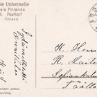JYVÄSKYLÄ CYGAUKSEN PATSAS VÄREISSÄ KULKENUT 1909 - pikkukuva 2