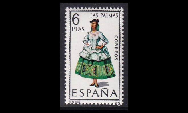 Espanja 1764 ** Kansanpukuja Las Palmas (1968)