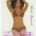 2005 BW Signature Series Pink Ink Autograph Marla Esposito - pikkukuva 1
