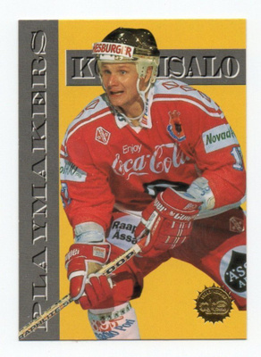 Jääkiekkokortti n:o 378 1994 Jari Korpisalo. Ässät