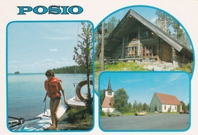 KIRKKOKORTTI - POSION KIRKKO - 1