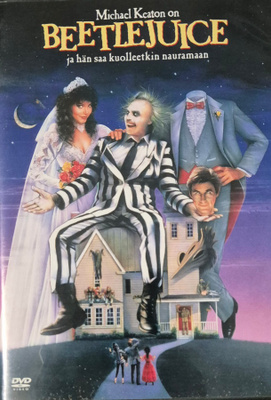 Beetlejuice -DVD suomikansi