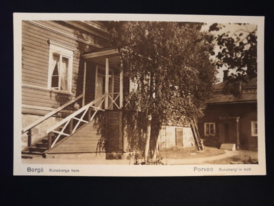 VANHA Postikortti Porvoo 1920-l