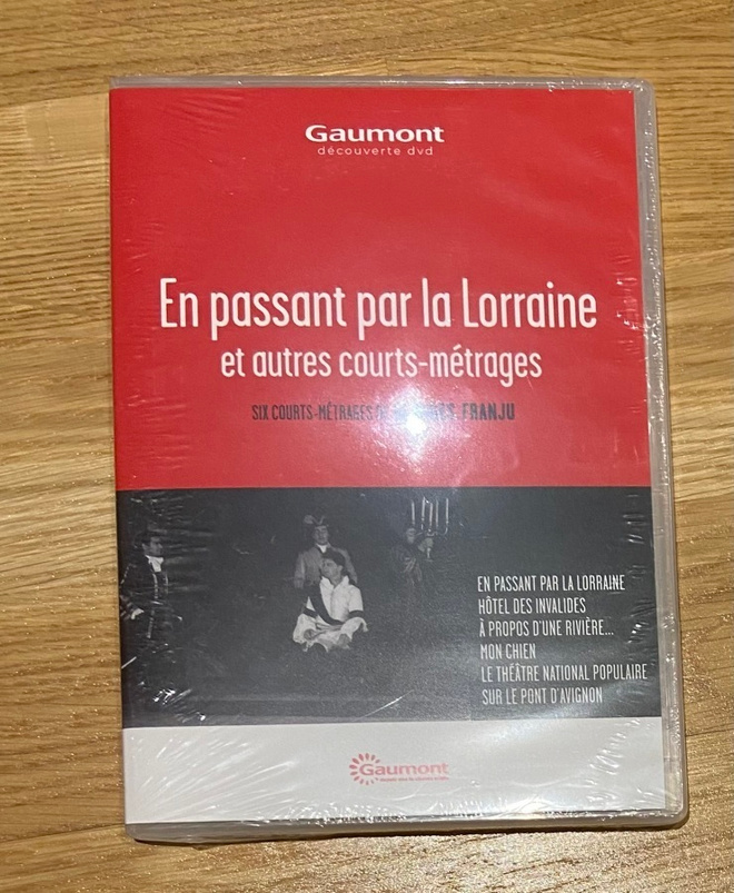 Georges Franju - lyhytelokuvia DVD / vain ranska-tekstit