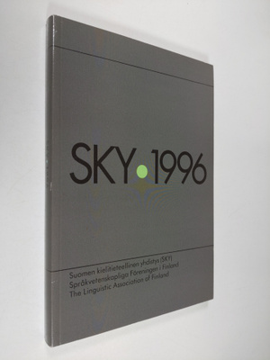 SKY 1996 : Suomen kielitieteellisen yhdistyksen vuosikirj...