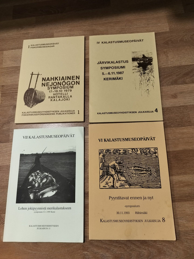 Kalastusmuseopäivät 4 teosta