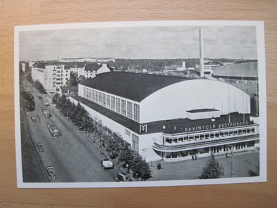 VANHA Postikortti Helsinki Raitiovaunu 1940-luku