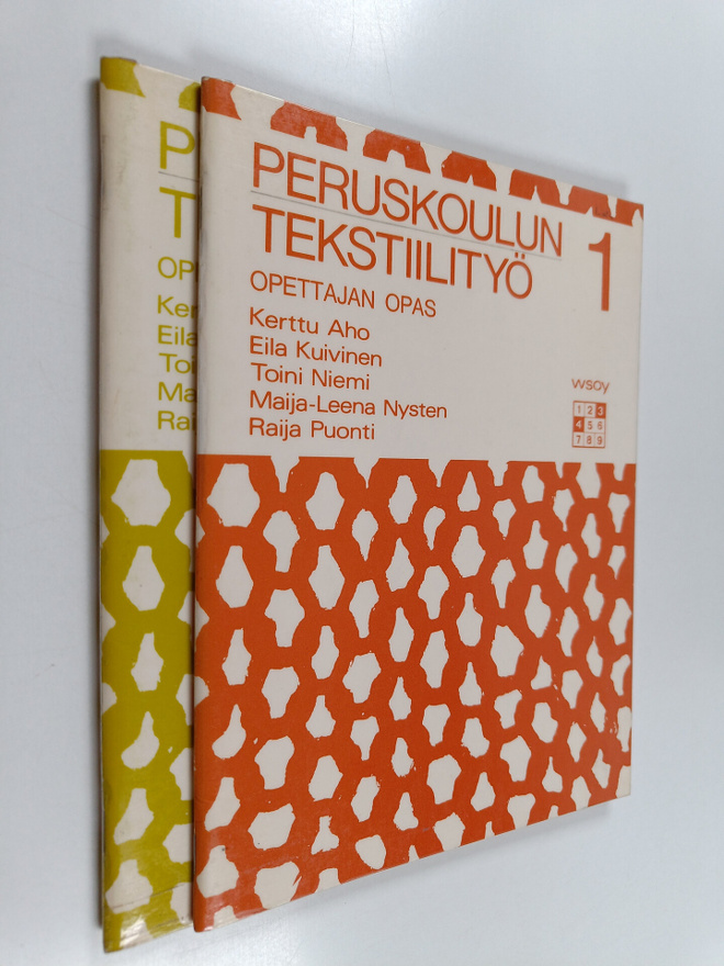 Peruskoulun tekstiilityö 1-2 : Opettajan opas