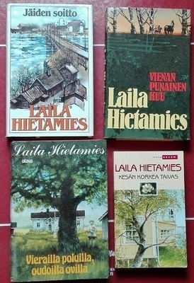 Laila Hietamies: romaanit 0,50 Eur/kpl (valitse 1-6 kirjaa)