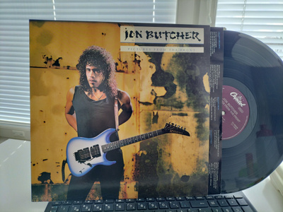JON BUTCHER, Pictures from the front, LP US -89 UPEA KUNTO !