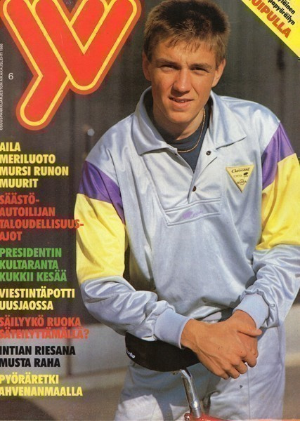 YV n:o 6 1986 Junnu Vainio. Aila Meriluoto. Kari Myyryläinen