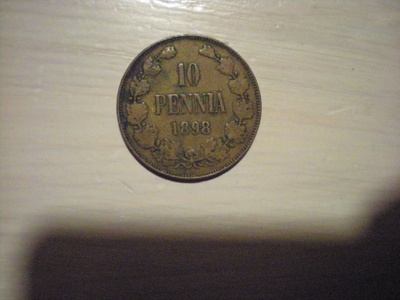 10 penniä 1898
