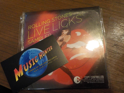 ROLLING STONES - LIVE LICKS SAMPLER PROMO CD SINGLE