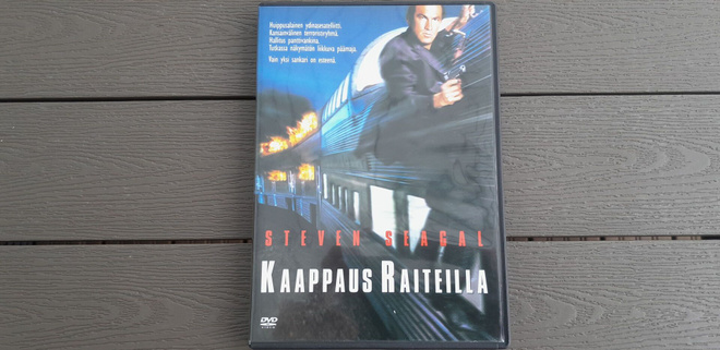DVD: Kaappaus Raiteilla (Steven Seagal 1995/1999)