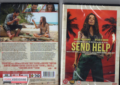 send help (8 128) UUSI -FI- DVD 2026 , o:sam raimi