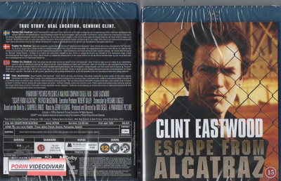 Pako Alcatrazista (23 412) UUSI -FI- BLU-RAY clint eastwoo