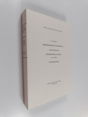 H. Paasonen : Lexica societatis fenno-ugricae 23, 6 : mor...