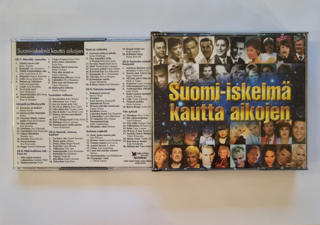 SUOMI-ISKELMÄ KAUTTA AIKOJEN 5 CD (VALITUT PALAT)