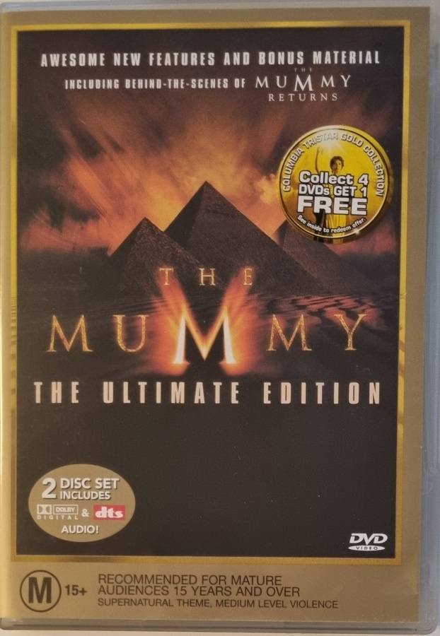 THE MUMMY RETURNS / MUUMION PALUU EGMONT DVD (2 DISC)