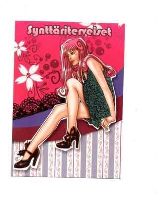 °°SYNTTÄRITERVEISET°° -KORTTI /PAPRON ...KIMALLE